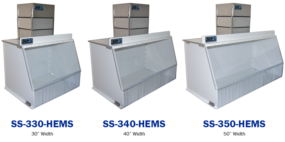 USP 800 Compliant Redundant HEPA Filters - Higher Efficiency Ductless Fume Hoods