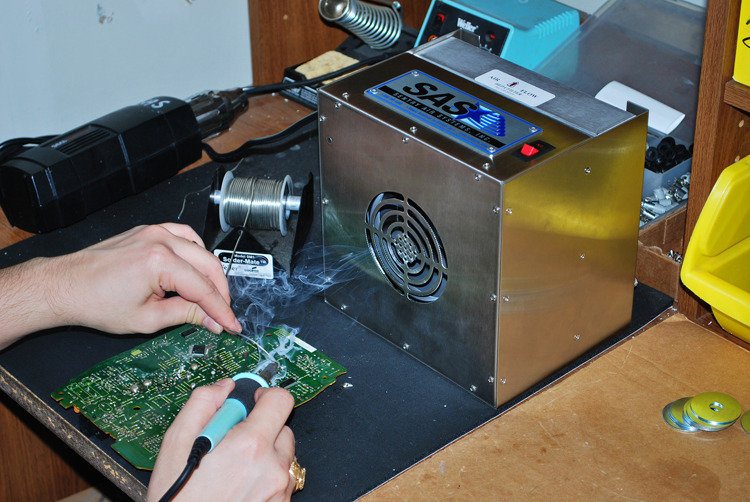 hazards of solder fumes