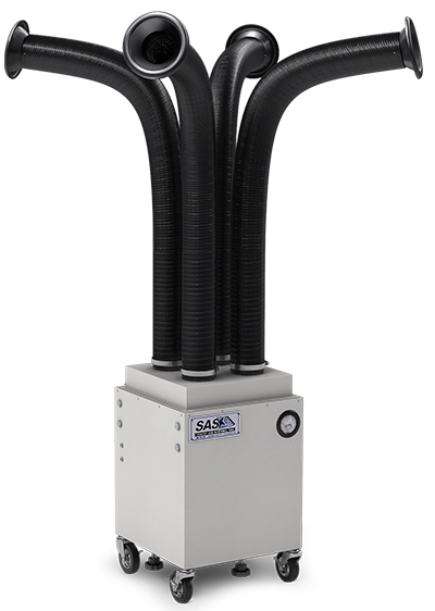 Model 300 quad fume extractor