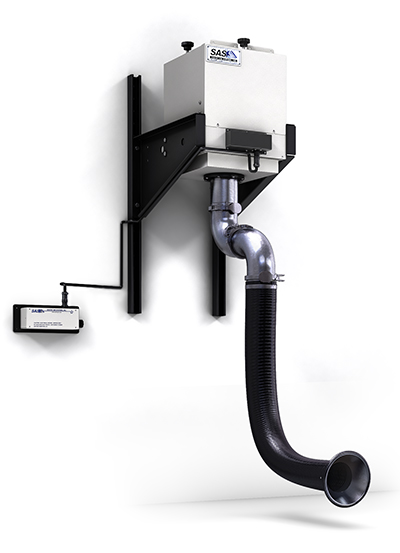 Model 300 wall mounted fume extractor
