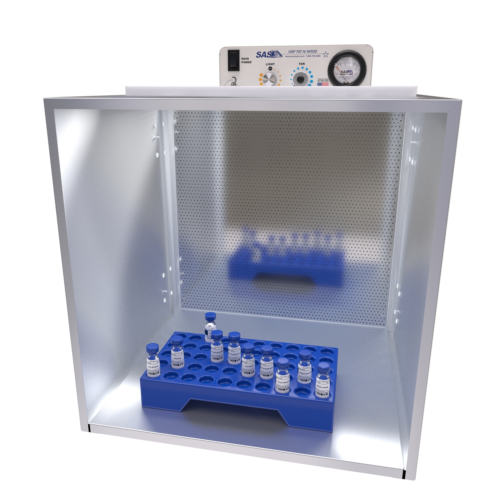 USP 797 ISO Class 5 Laminar Airflow Workbench