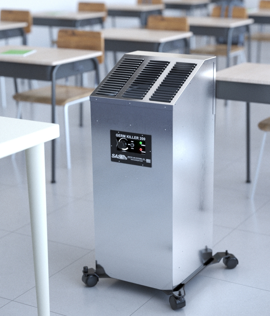 UV air purifier flu disease prevention