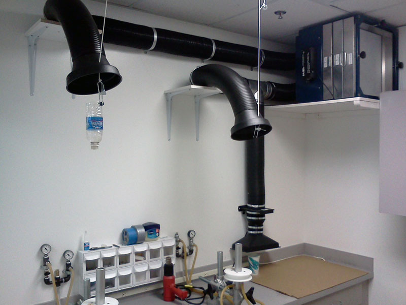 MultiOperator Fume Extractor Sentry Air Systems