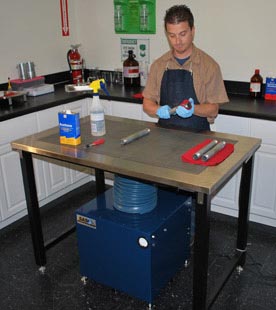 Industrial Downdraft Table