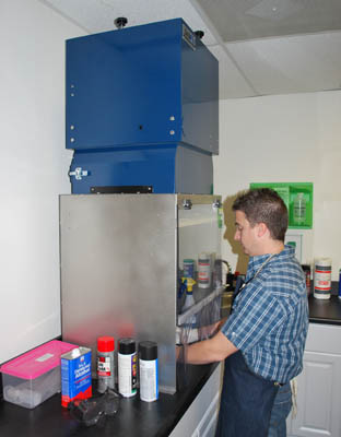 Stainless Steel Fume Hood