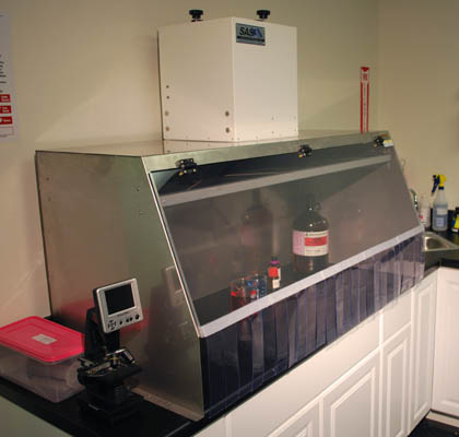 Stainless Steel Fume Hood