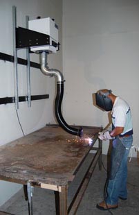 wall mounted welding fume extractor wall mounted welding fume extractor