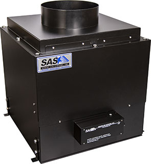 Mounted Fume Extractor with Outlet Plenum