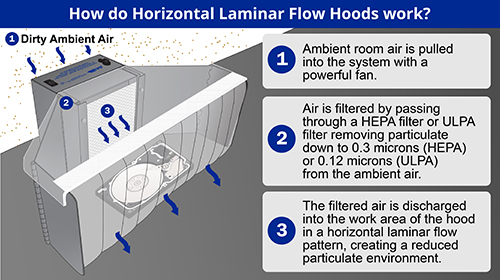 Horizontal Laminar Flow Hood